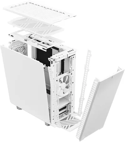 Kasë Fractal Design Define 7 Compact, e bardhë - 7
