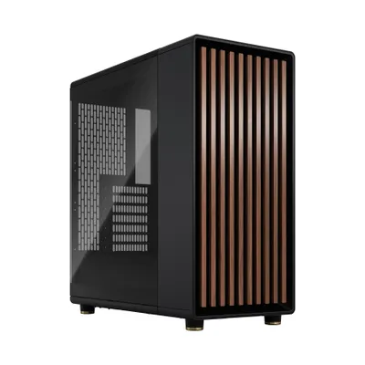 Kasë për PC Fractal Design North Charcoal, e kaftë/e zezë - 1