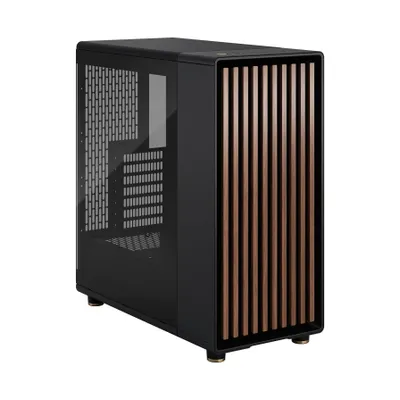 Kasë për PC Fractal Design North Charcoal, e kaftë/e zezë - 2