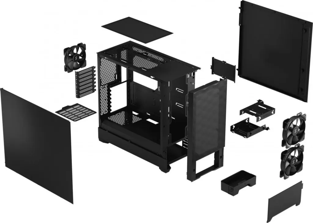 Kasë Fractal Design Pop Air, Midi Tower, e bardhë - 12