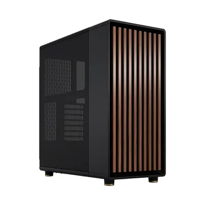 Kasë Fractal Design North Charcoal Black, Mid tower, e zezë - 1