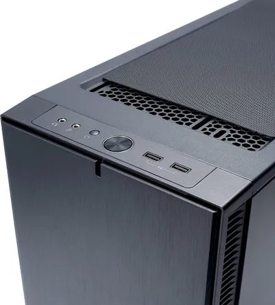 Kasë për PC Fractal Design Define C, e zezë - 11