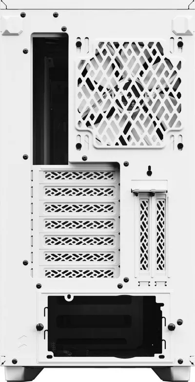 Kasë për PC Fractal Design Define 7 White TG Clear Tint, e bardhë - 6