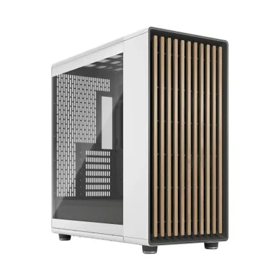 Kasë për PC Fractal Design North Chalk, e bardhë - 4