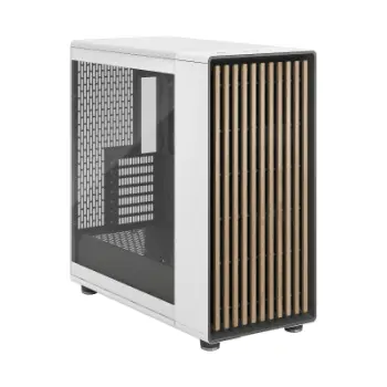 Kasë për PC Fractal Design North Chalk, e bardhë