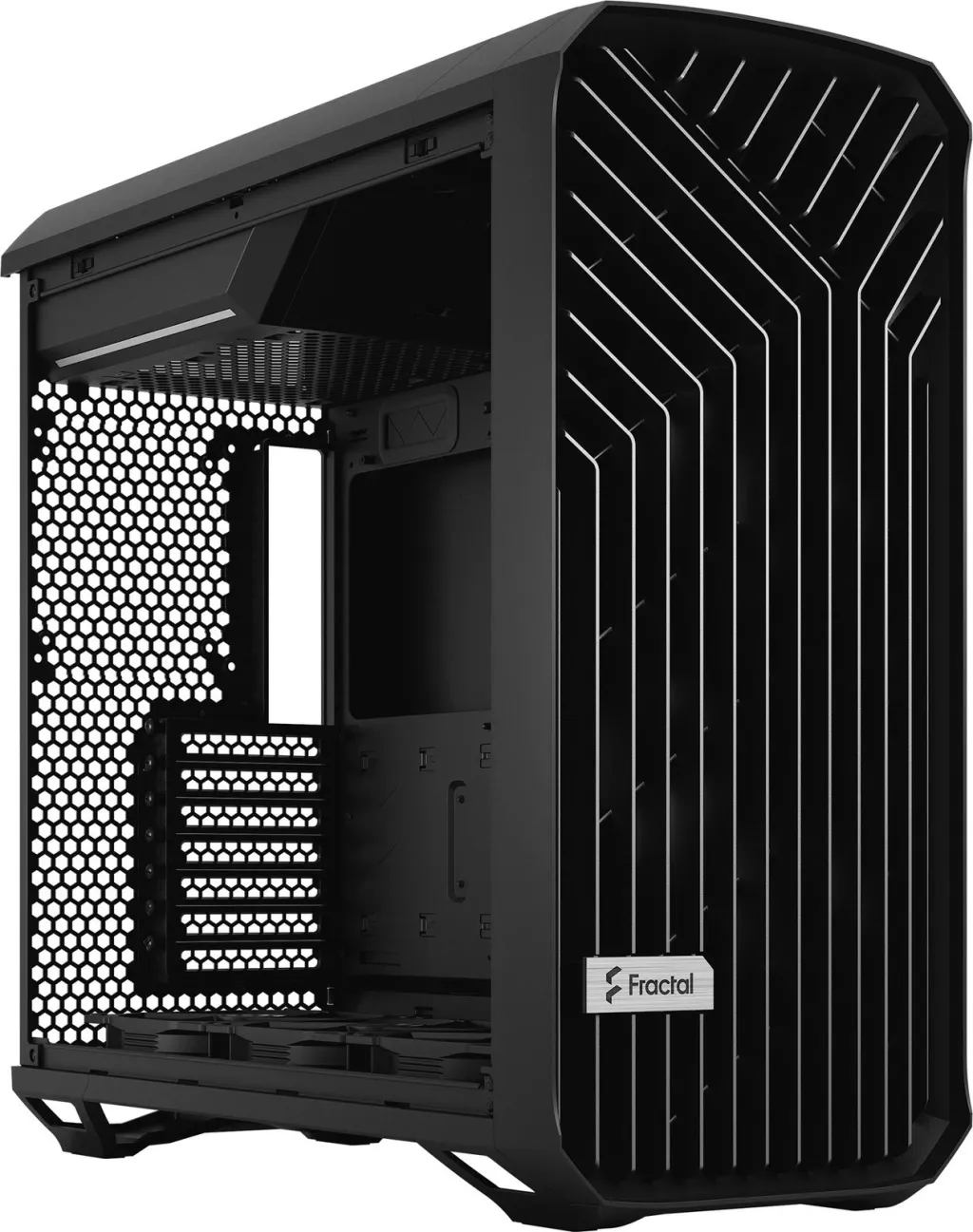 Kasë për PC Fractal Design Torrent, e zezë - 12