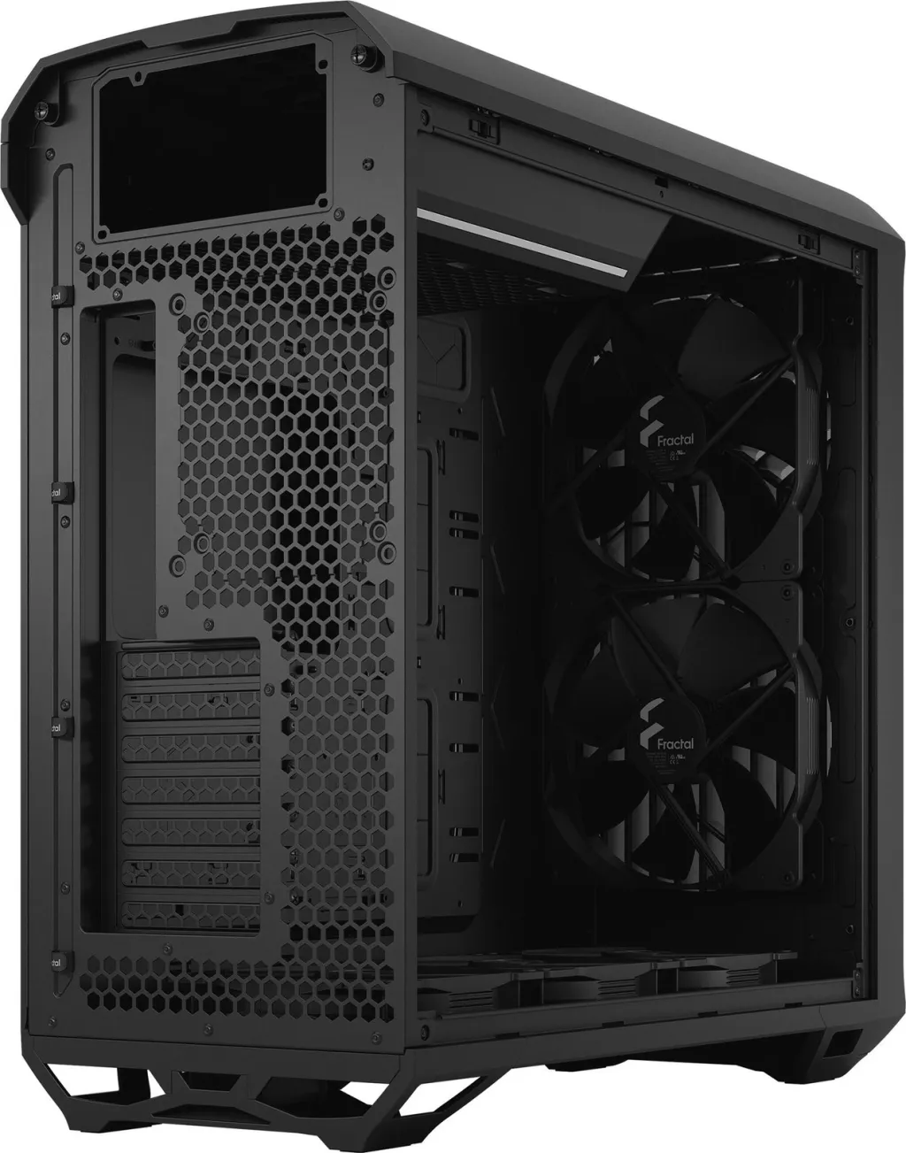 Kasë për PC Fractal Design Torrent, e zezë - 8
