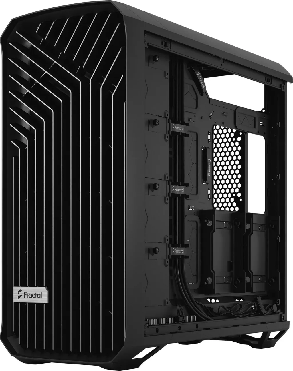 Kasë për PC Fractal Design Torrent, e zezë - 10