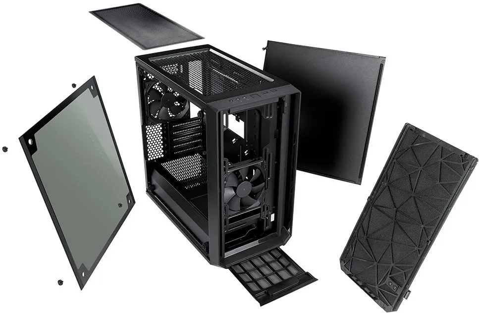 Kasë Fractal Design Meshify Mini C TG, Mini Tower - 21