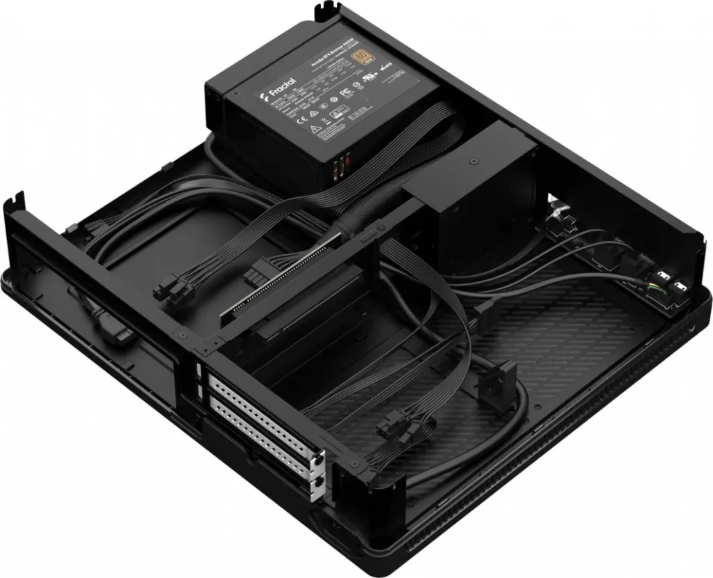 Kasë Fractal Design Node 202 Anode SFX 450W, Desktop - 13