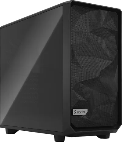 Kasë Fractal Design Meshify 2 Compact TG Dark Tint, e zezë, Midi Tower - 1