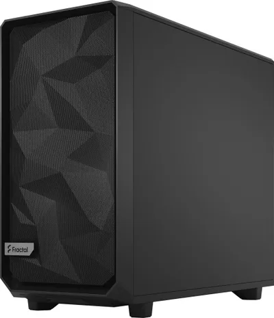 Kasë Fractal Design Meshify 2 Compact TG Dark Tint, e zezë, Midi Tower - 9
