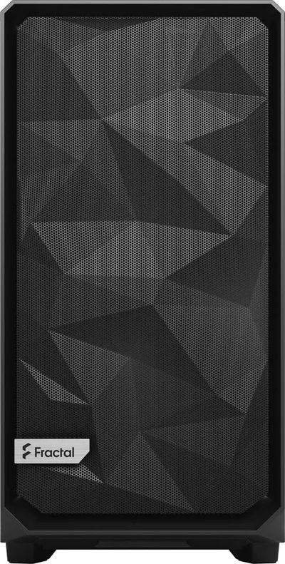 Kasë Fractal Design Meshify 2 Compact TG Dark Tint, e zezë, Midi Tower - 10