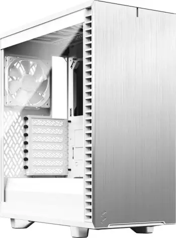 Kasë Fractal Design Define 7 Compact TG Clear Tint, e bardhë, Midi Tower