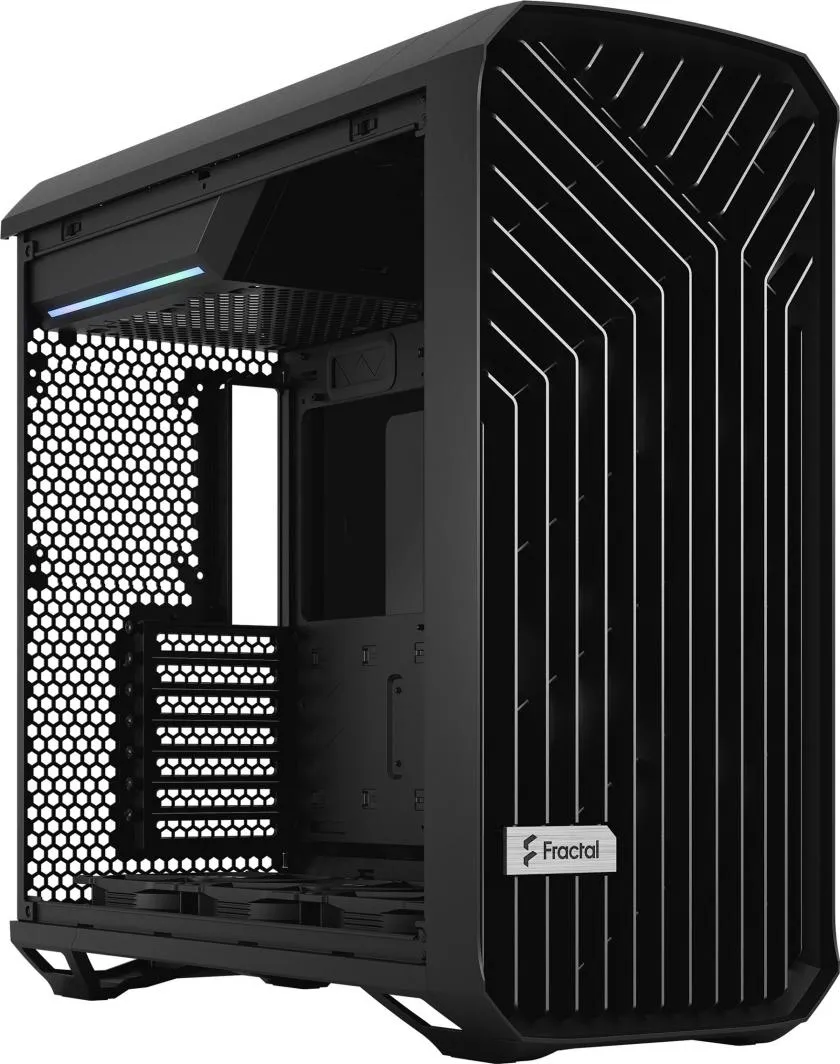 Kasë Fractal Design Torrent TG Dark Tint, e zezë, Full Tower - 12