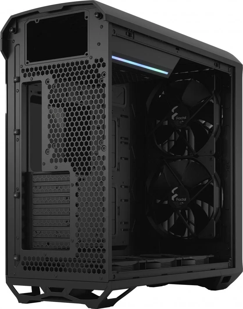 Kasë Fractal Design Torrent TG Dark Tint, e zezë, Full Tower - 14