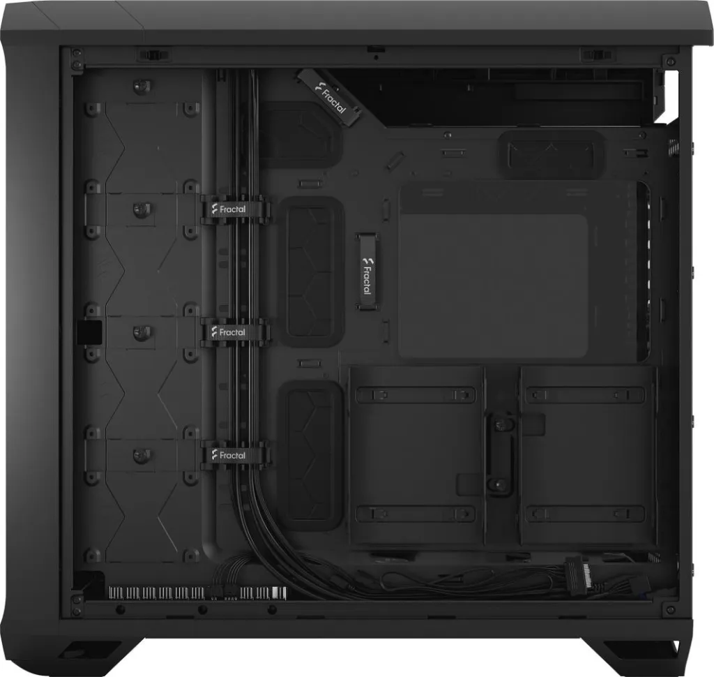 Kasë Fractal Design Torrent TG Dark Tint, e zezë, Full Tower - 16