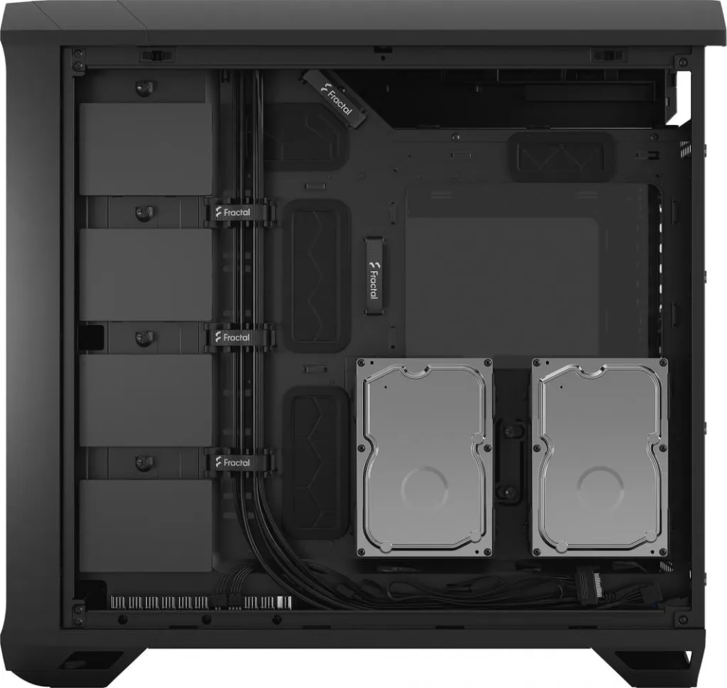 Kasë Fractal Design Torrent TG Dark Tint, e zezë, Full Tower - 17