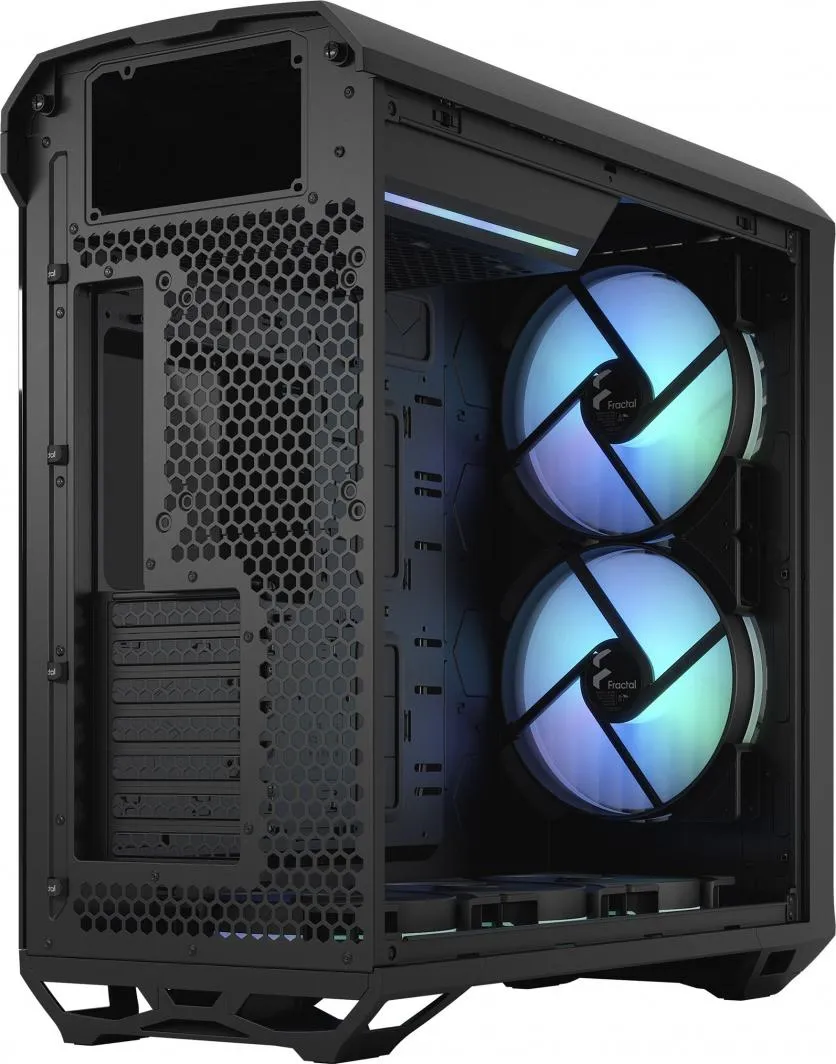 Kasë Fractal Design Torrent RGB TG Light Tinte, e zezë, Full Tower - 14