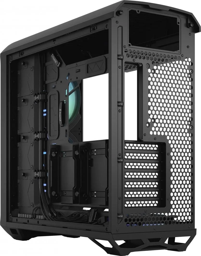 Kasë Fractal Design Torrent RGB TG Light Tinte, e zezë, Full Tower - 15