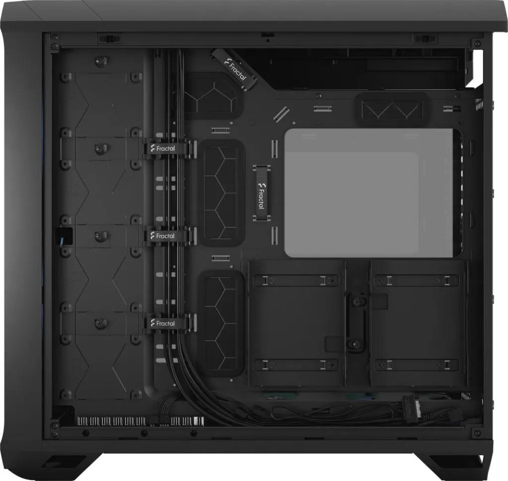 Kasë Fractal Design Torrent RGB TG Light Tinte, e zezë, Full Tower - 16