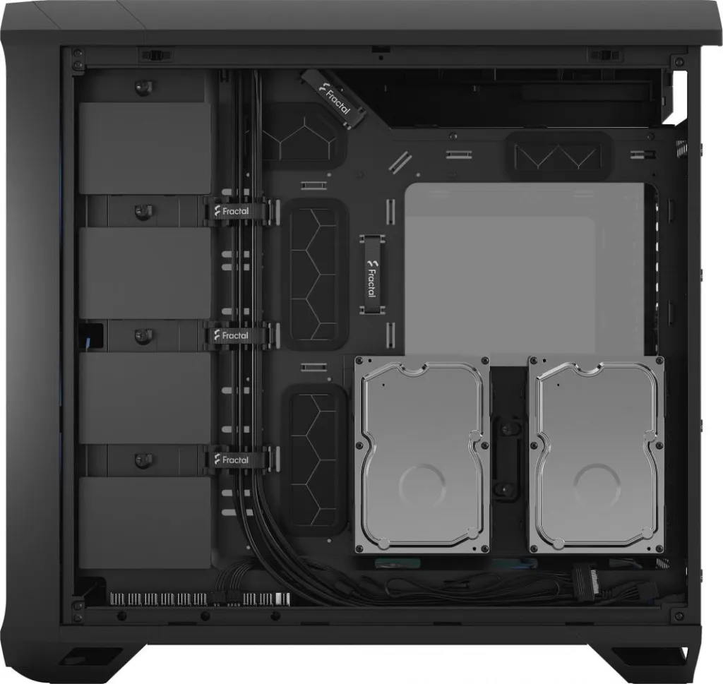 Kasë Fractal Design Torrent RGB TG Light Tinte, e zezë, Full Tower - 17