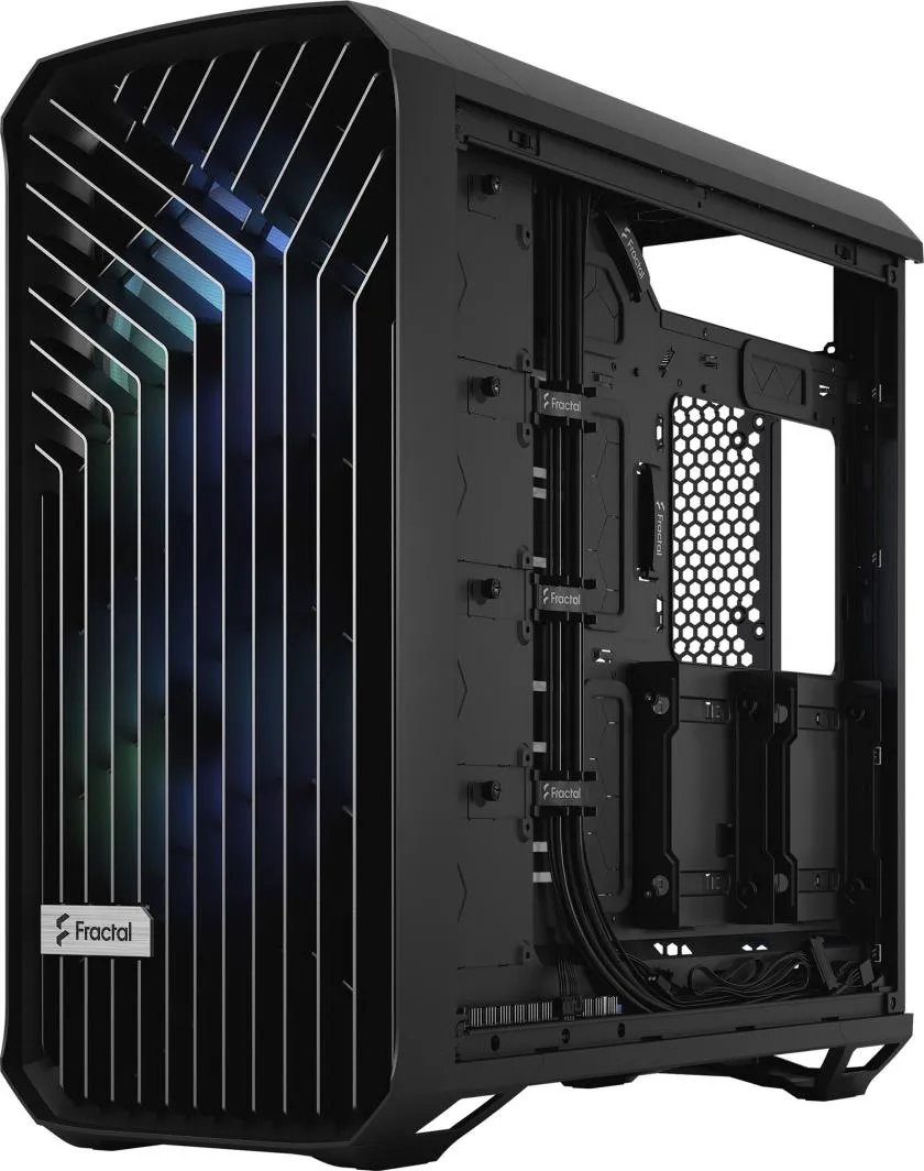 Kasë Fractal Design Torrent RGB TG Light Tinte, e zezë, Full Tower - 18