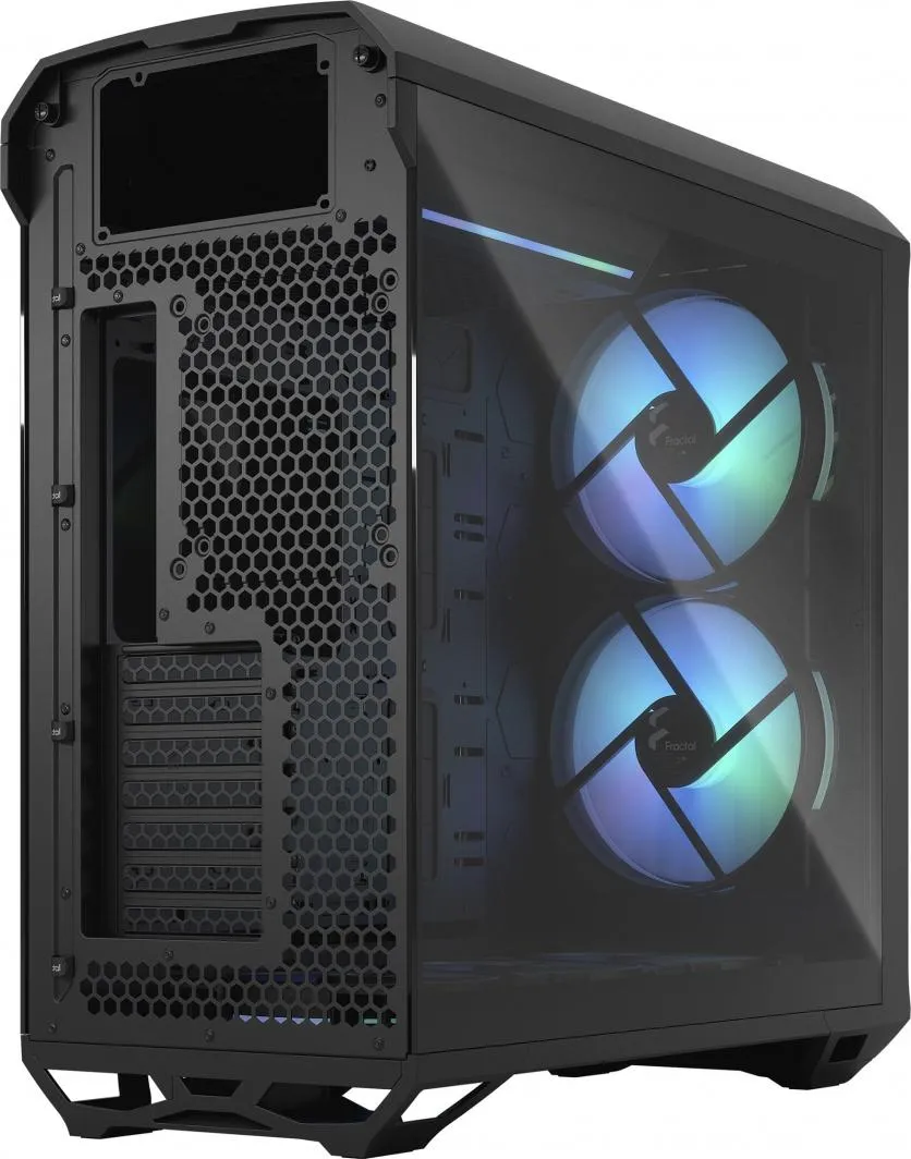 Kasë Fractal Design Torrent RGB TG Light Tinte, e zezë, Full Tower - 5