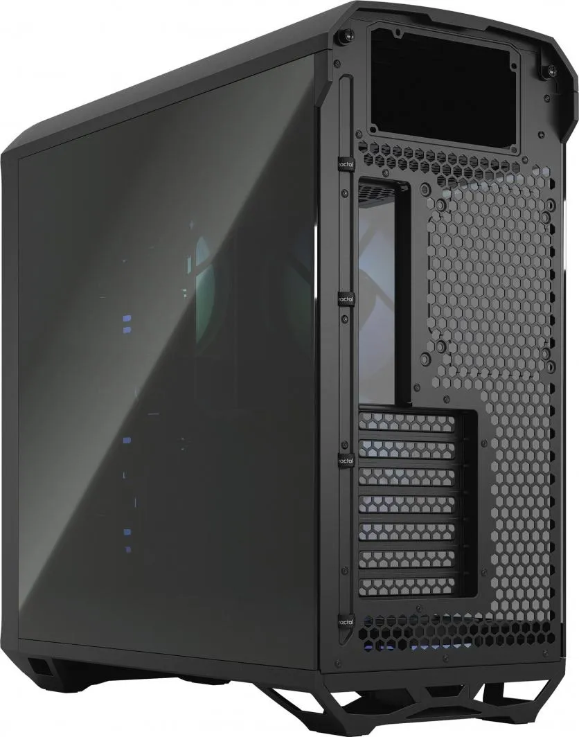 Kasë Fractal Design Torrent RGB TG Light Tinte, e zezë, Full Tower - 7