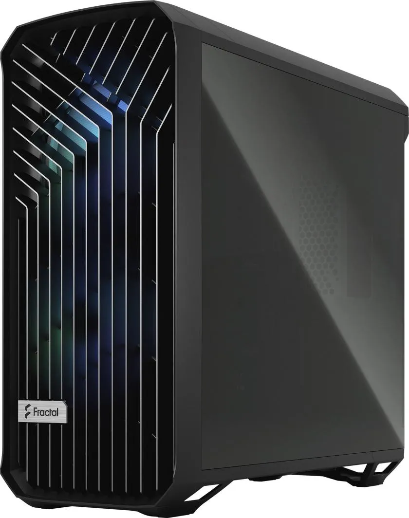 Kasë Fractal Design Torrent RGB TG Light Tinte, e zezë, Full Tower - 9