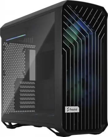 Kasë Fractal Design Torrent RGB TG Light Tinte, e zezë, Full Tower