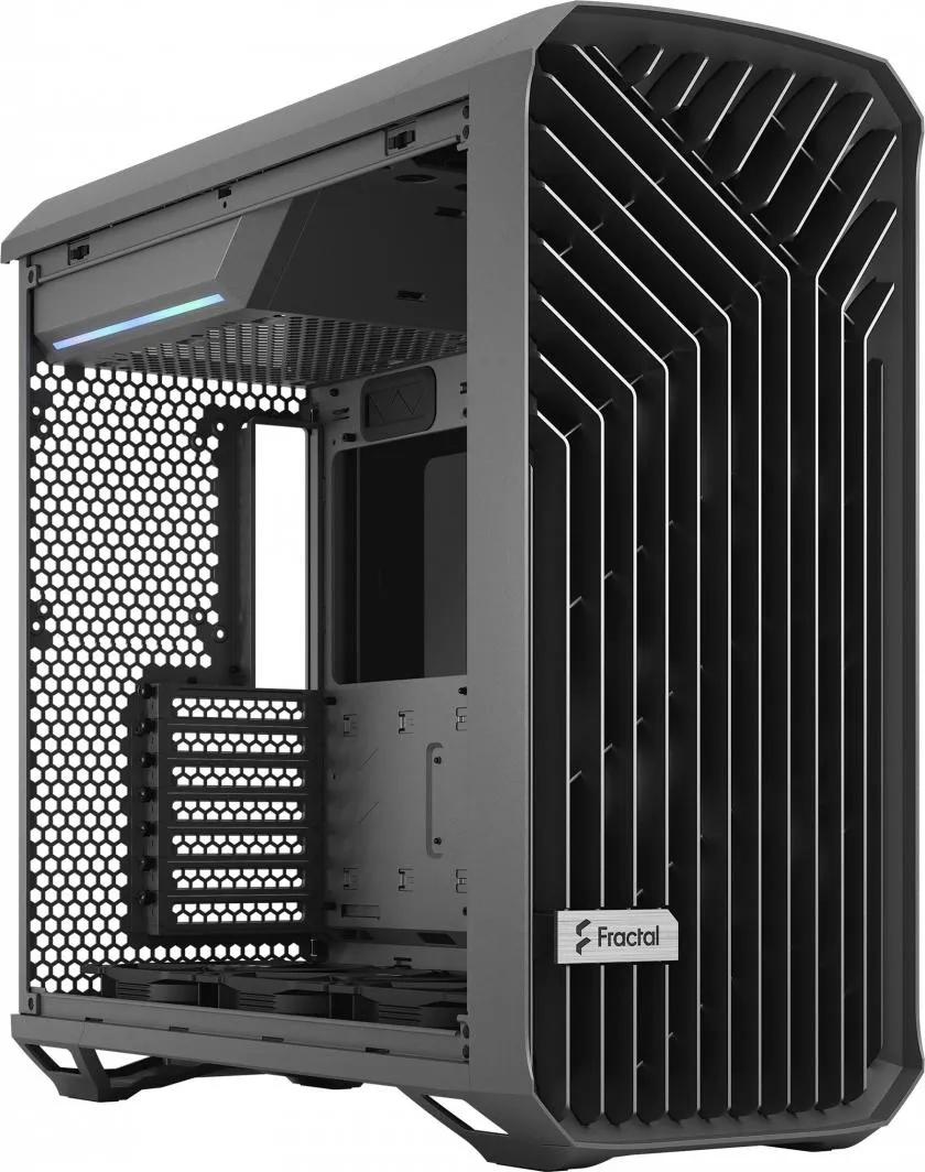 Kasë Fractal Design Torrent TG Light Tint, e hirtë, Full Tower - 12