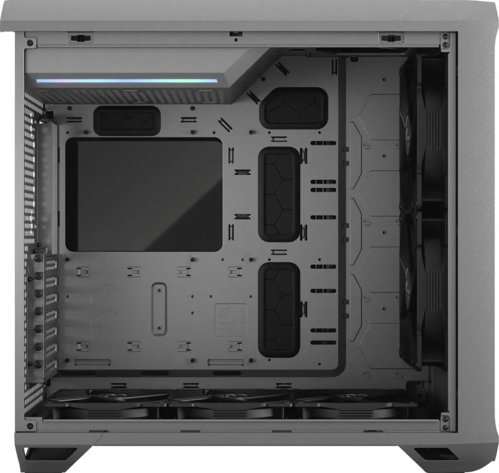 Kasë Fractal Design Torrent TG Light Tint, e hirtë, Full Tower - 13