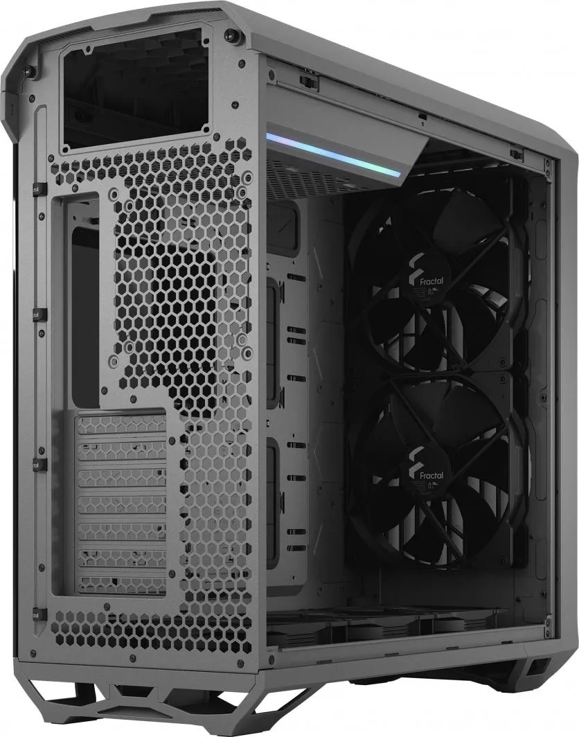 Kasë Fractal Design Torrent TG Light Tint, e hirtë, Full Tower - 14