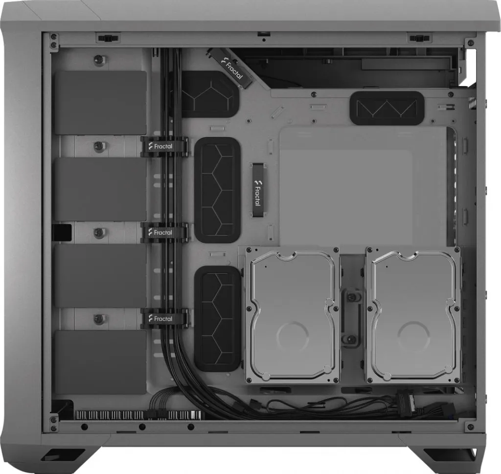 Kasë Fractal Design Torrent TG Light Tint, e hirtë, Full Tower - 17