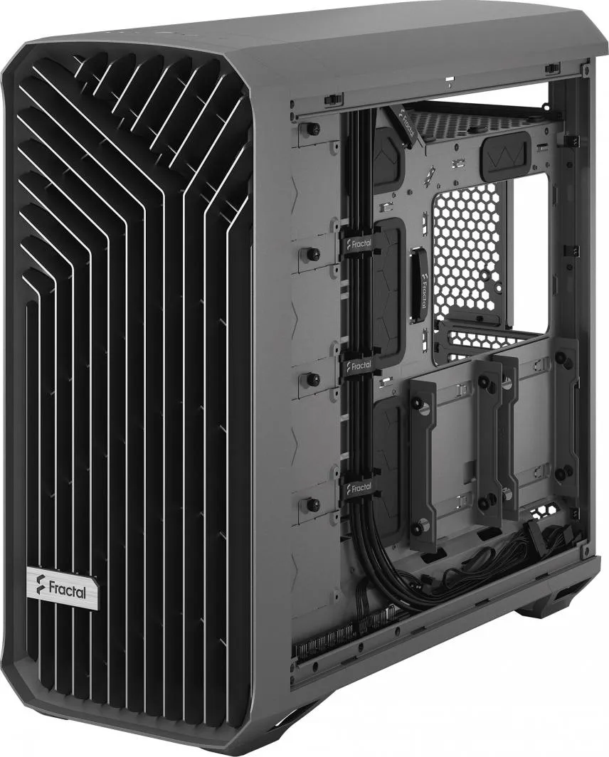 Kasë Fractal Design Torrent TG Light Tint, e hirtë, Full Tower - 19