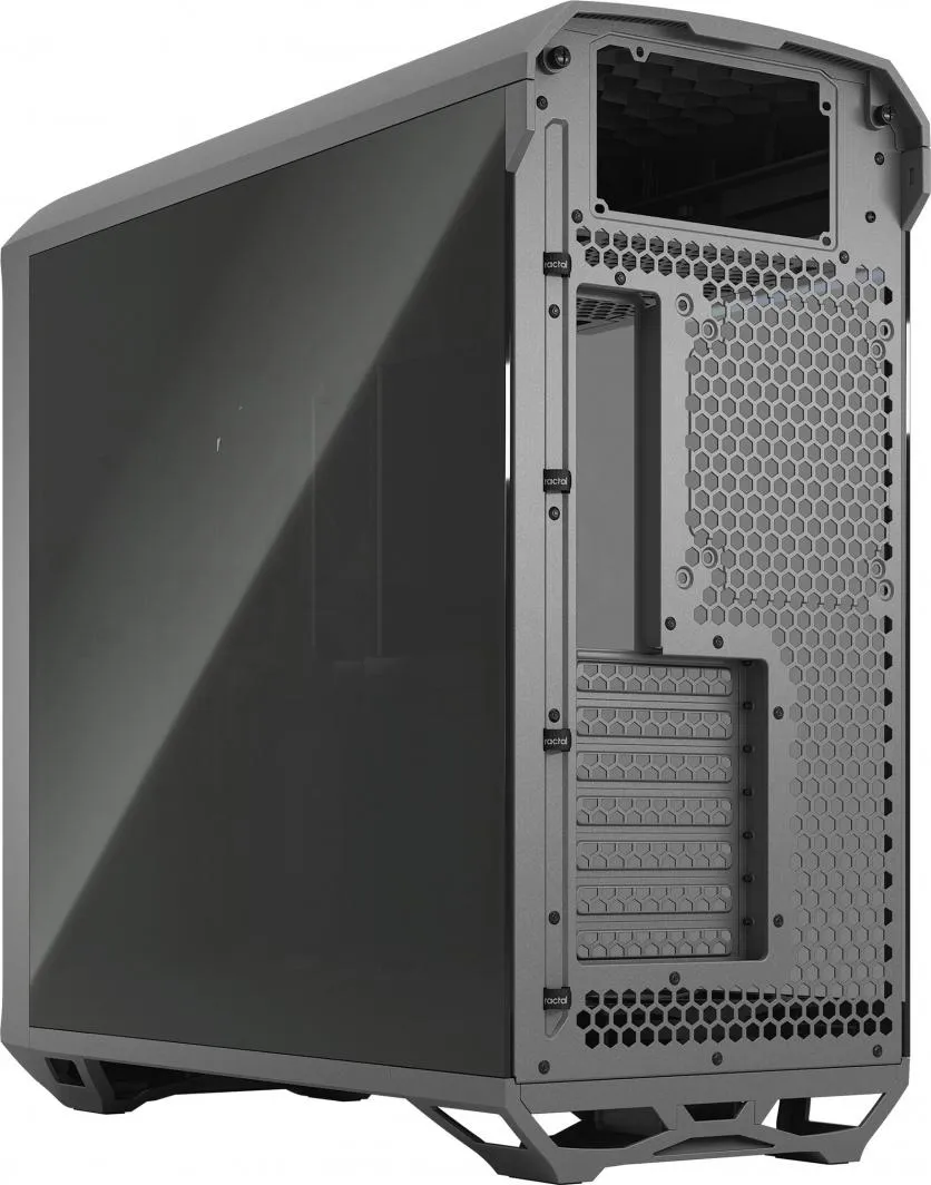 Kasë Fractal Design Torrent TG Light Tint, e hirtë, Full Tower - 7