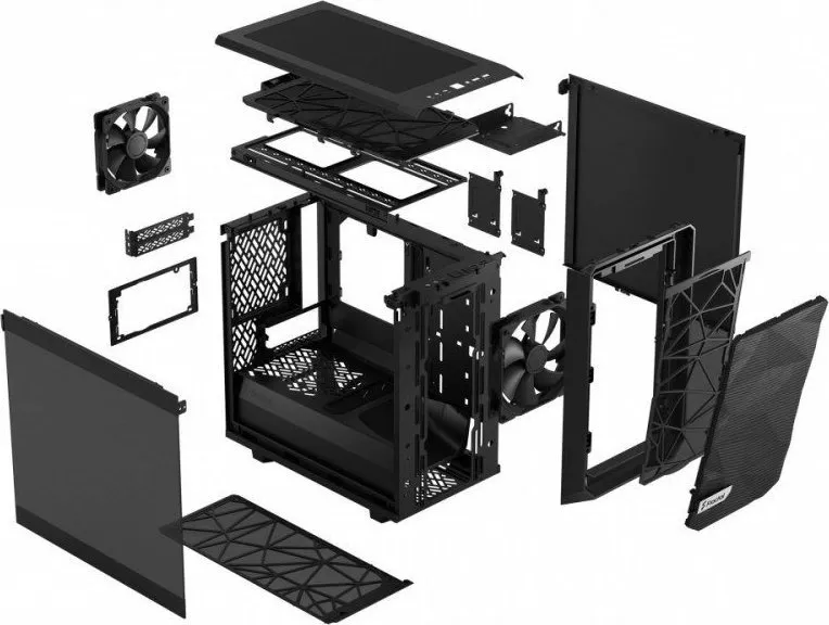 Kasë Fractal Design Meshify 2 Nano, Micro Tower - 15