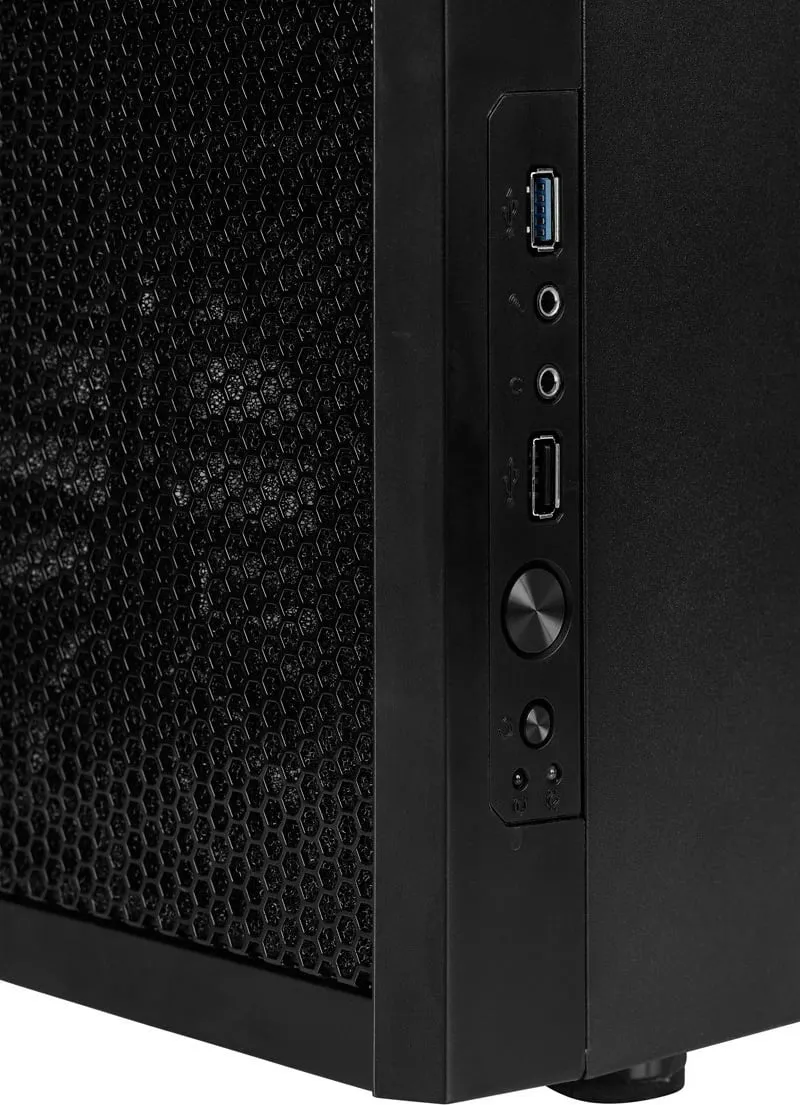 Kasë Fractal Design Core 1000 USB 3.0, Midi Tower, micro ATX, Mini-ITX, e zezë - 4