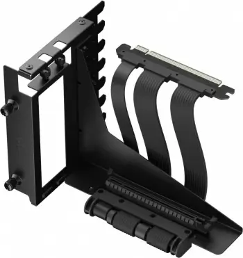 Mbartëse vertikale GPU Fractal Design Flex 2, PCIe 4.0 x16, e zezë