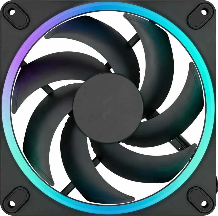 Ventilator kase Fractal Design Momentum 14 RGB, 14 cm, set 3 copë, i zi - 4