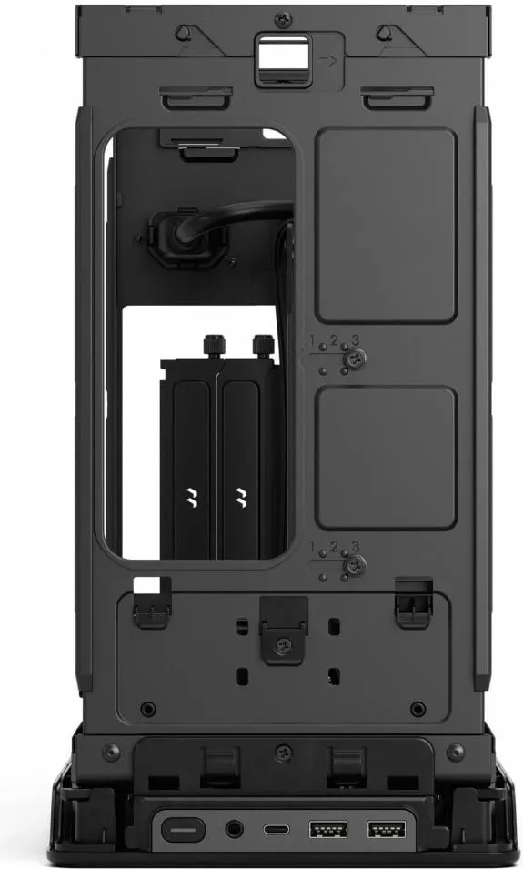 Kasë Fractal Design Era 2, Mini Tower, Charcoal - 12