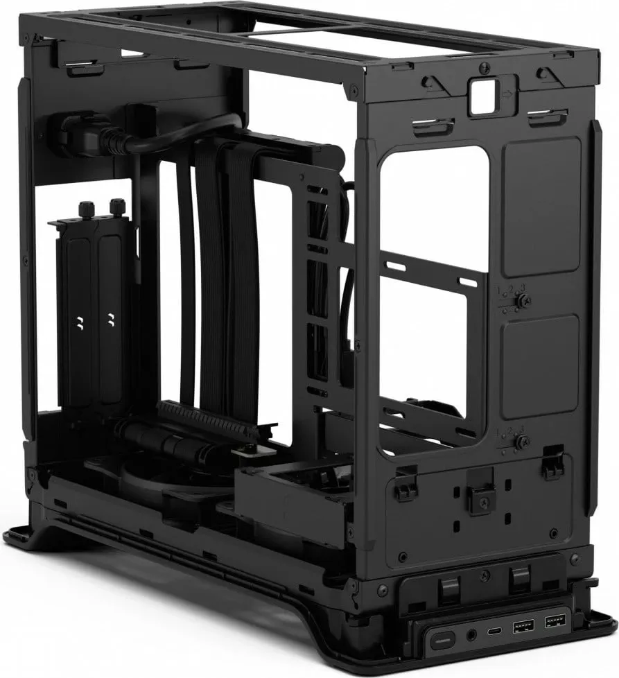 Kasë Fractal Design Era 2, Mini Tower, Charcoal - 7