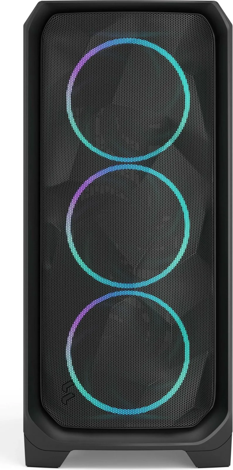 Kasë Fractal Design Meshify 2 Compact RGB Black TG Light Tint, e zezë - 2