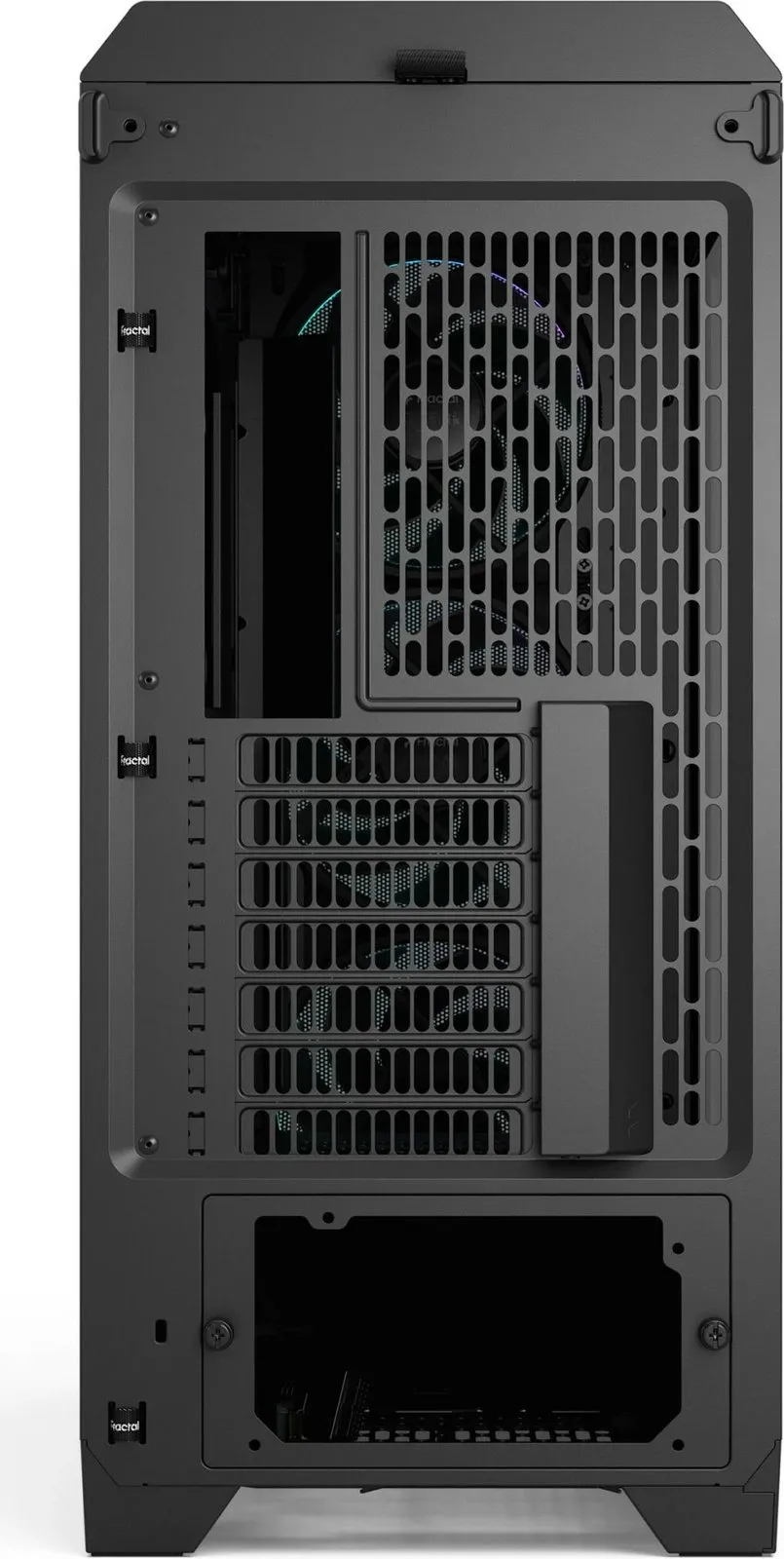 Kasë Fractal Design Meshify 2 Compact RGB Black TG Light Tint, e zezë - 11
