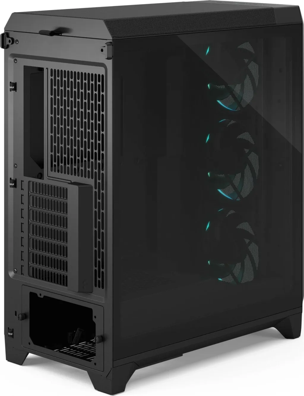 Kasë Fractal Design Meshify 2 Compact RGB Black TG Light Tint, e zezë - 14