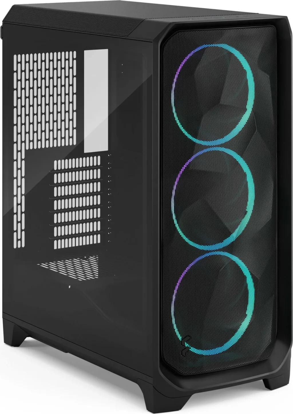 Kasë Fractal Design Meshify 2 Compact RGB Black TG Light Tint, e zezë - 7