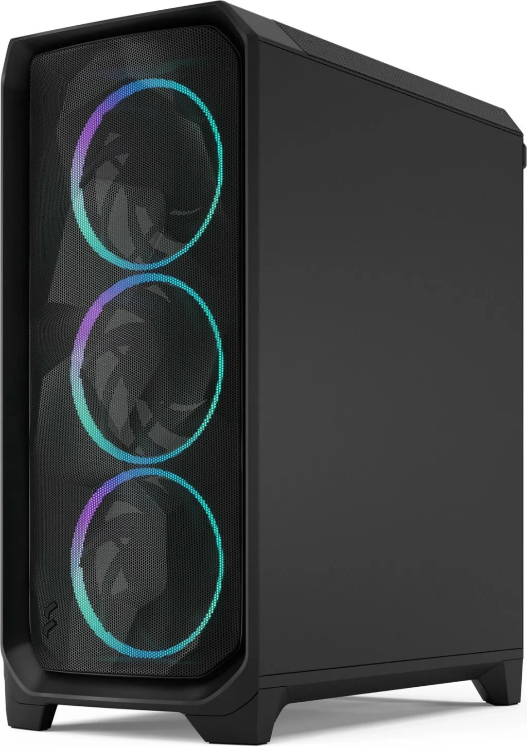 Kasë Fractal Design Meshify 2 Compact RGB Black TG Light Tint, e zezë - 9