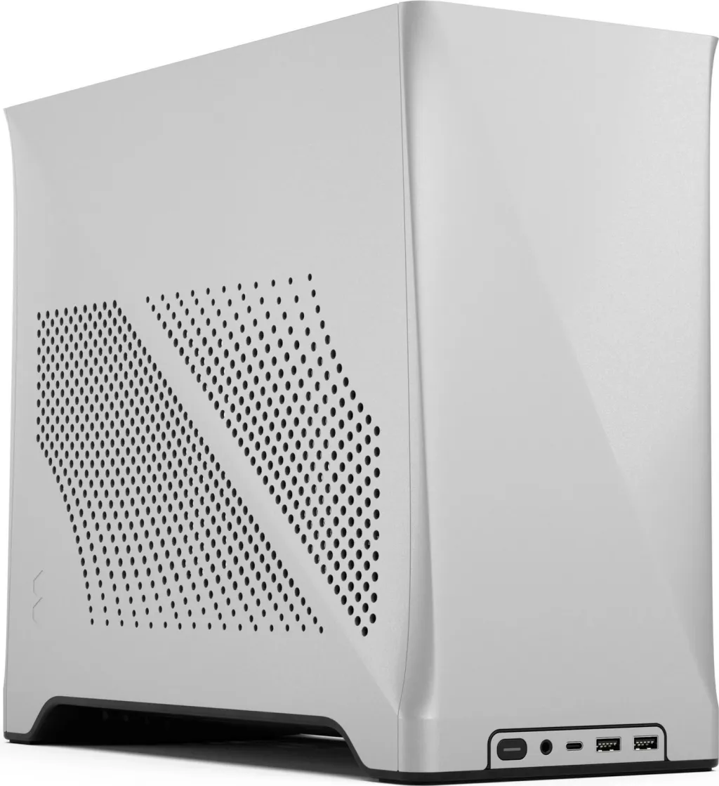 Kasë Fractal Design Era 2, Mini Tower, Silver - 13
