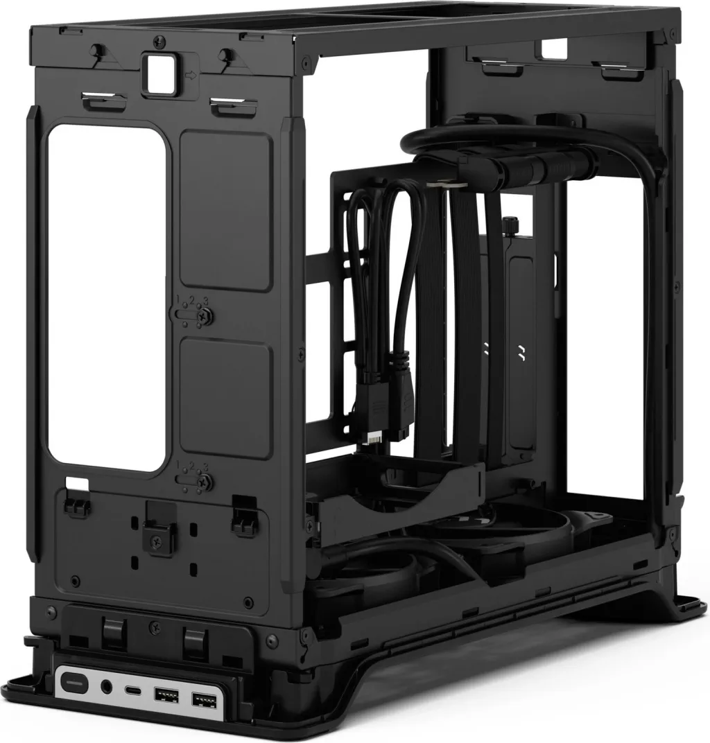 Kasë Fractal Design Era 2, Mini Tower, Silver - 15